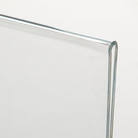 Clear Brochure Holder L type