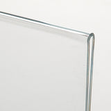 Clear Brochure Holder L type