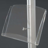 Free Standing Leaflet Display - 2 Channel Pole