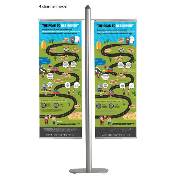 Free Standing Banner set