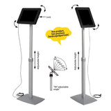 Universal flexible tablet kiosk