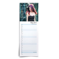 Slim Wire Bound Calendars - 148 mm*420 mm