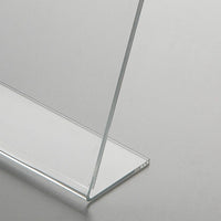 Clear Brochure Holder L type