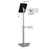 Universal flexible tablet kiosk