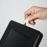 Universal flexible tablet kiosk