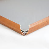 Snap frame wood look 25 mm profile